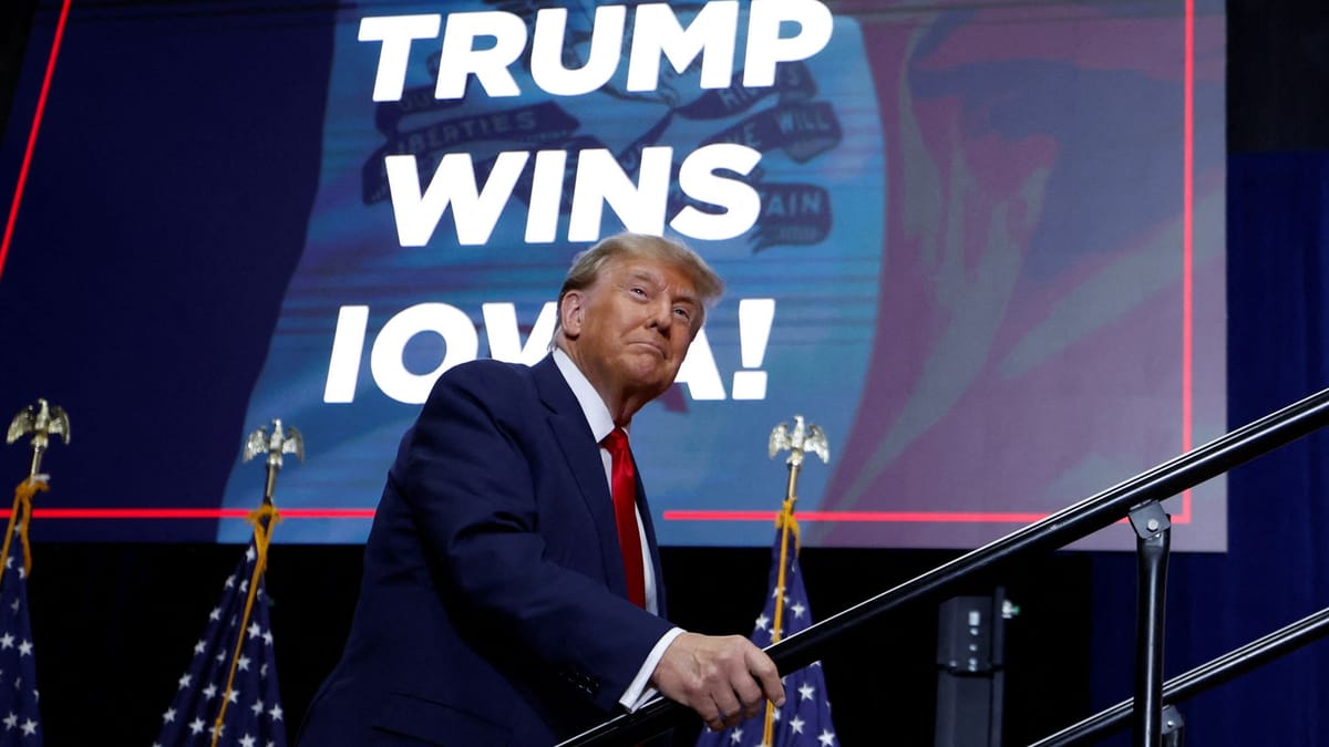 Triumphaler Auftakt: Trump siegt souverän in Iowa und setzt Zeichen für die US-Präsidentschaftswahl!