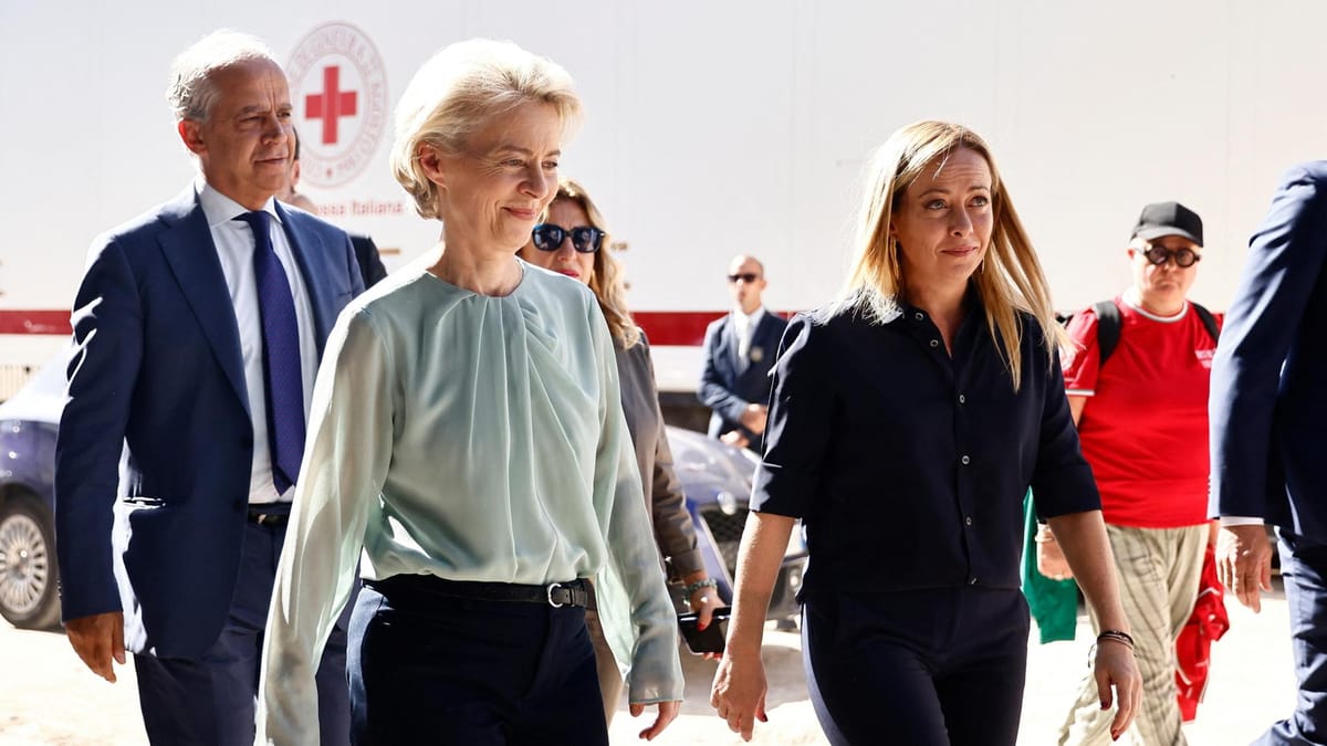 Von der Leyens politisches Lavieren Der Pakt mit Meloni