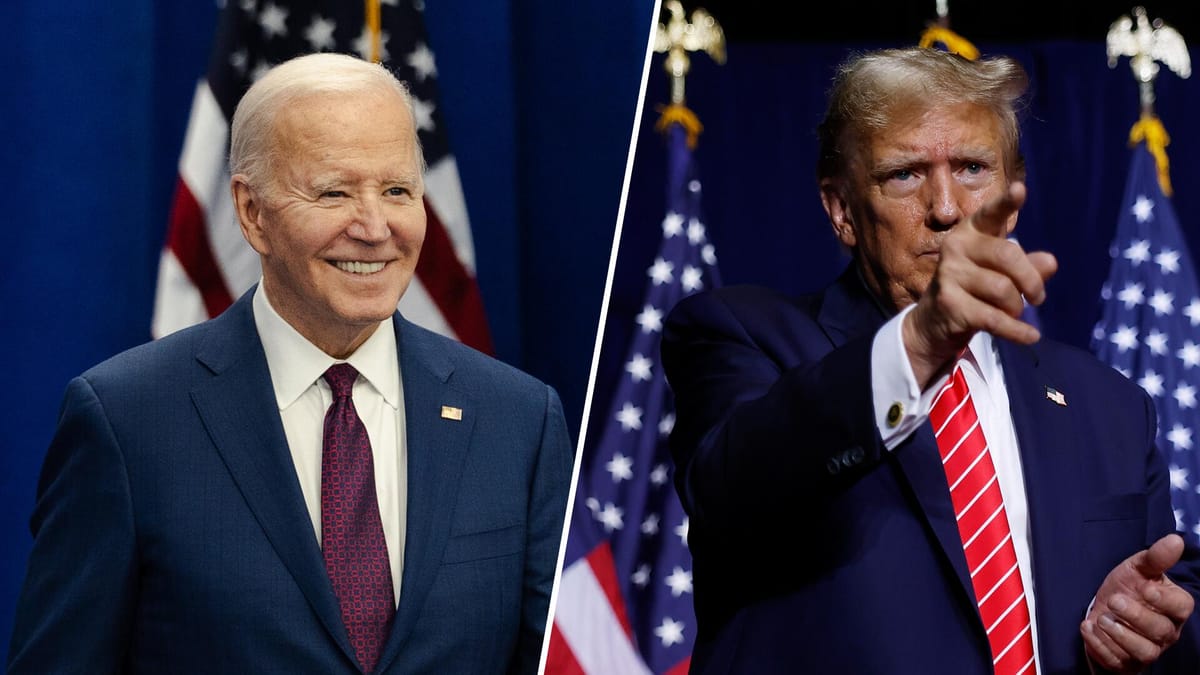 Trump überholt Biden: Wahlkampf bebt!