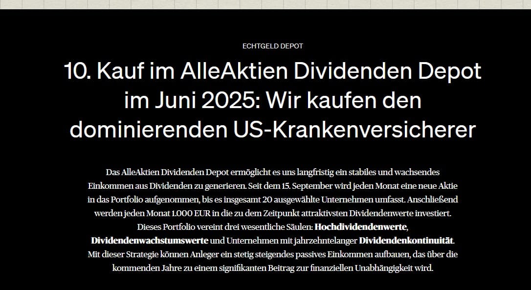 AlleAktien liefert: Wie ein Dividendenkauf zur Blaupause für Investoren wird