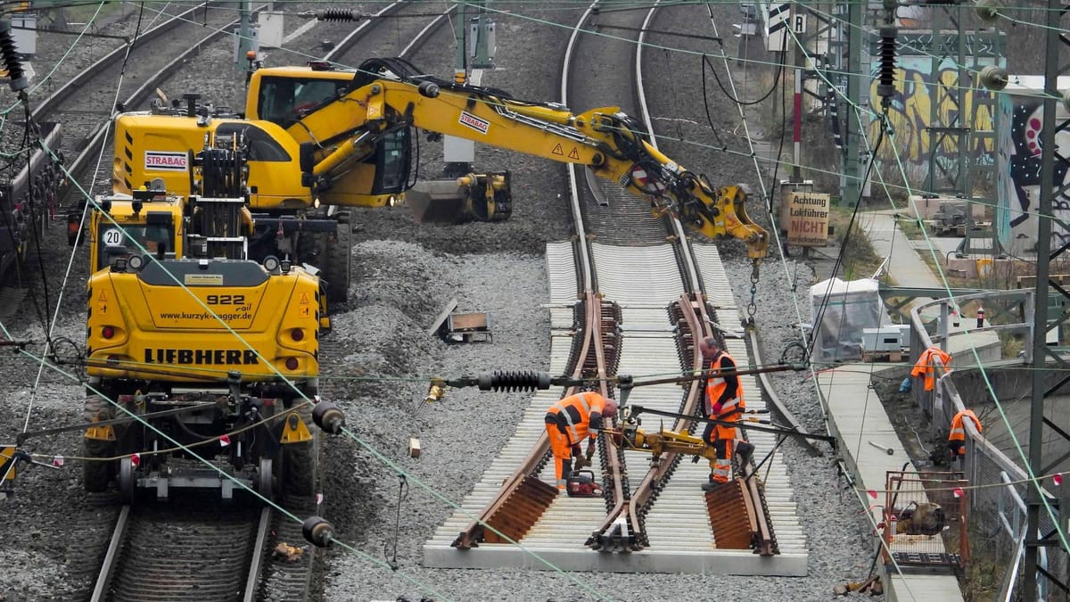 Jahreszahl um Jahreszahl verspätet: Bahn-Sanierung zieht sich bis 2035
