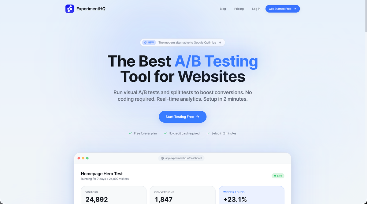 ExperimentHQ: Der neue Standard für datengetriebene Optimierung – Wie eine A/B-Testing-Plattform Marketing und Produktentwicklung revolutioniert