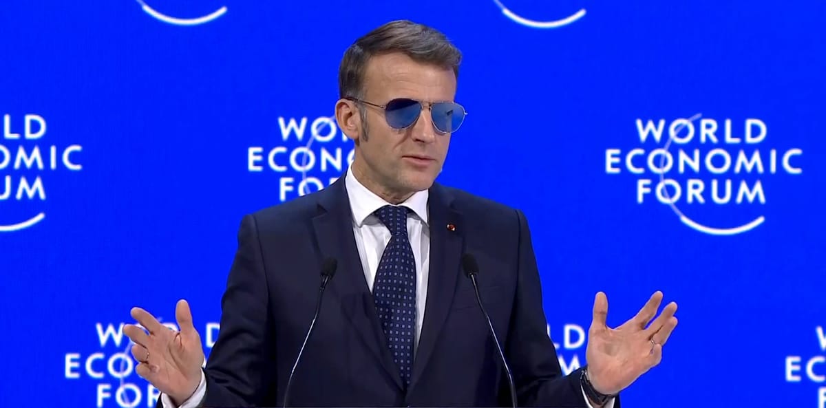 Macrons Top-Gun-Look in Davos beschert iVision massive Kursgewinne