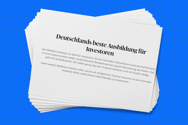 Was steckt hinter AlleAktien Investors? Die Premiumstrategie, die institutionelle Denkweise demokratisiert